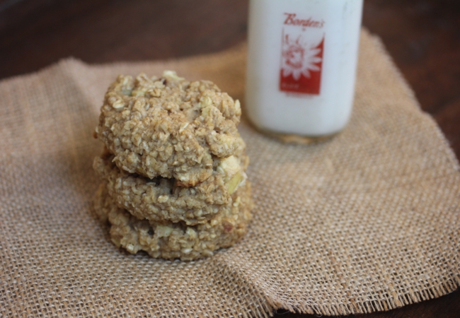 Apple Oatmeal Breakfast Cookies-