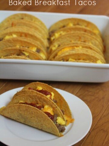 Baked Breakfast Tacos