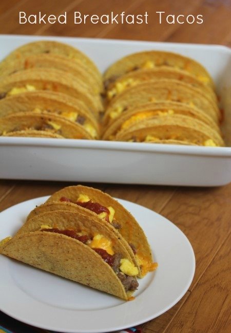 -Baked Breakfast Tacos-