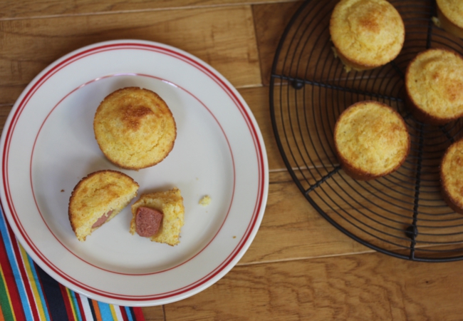 Gluten Free Corndog Muffins-