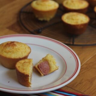 Gluten Free Corn Dog Muffins
