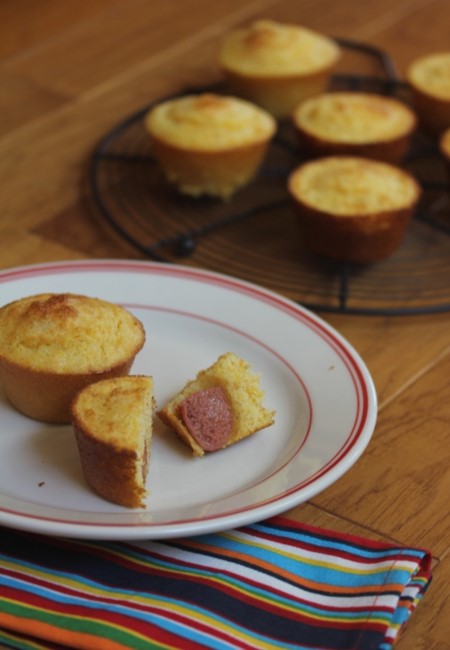 gluten free corn dog muffins
