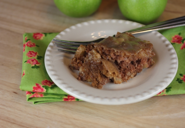 Moms Caramel Apple Cake 3