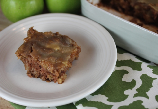 Moms Caramel Apple Cake Gluten Free