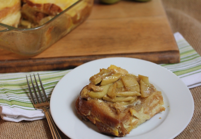 Overnight Oven Apple French Toast_