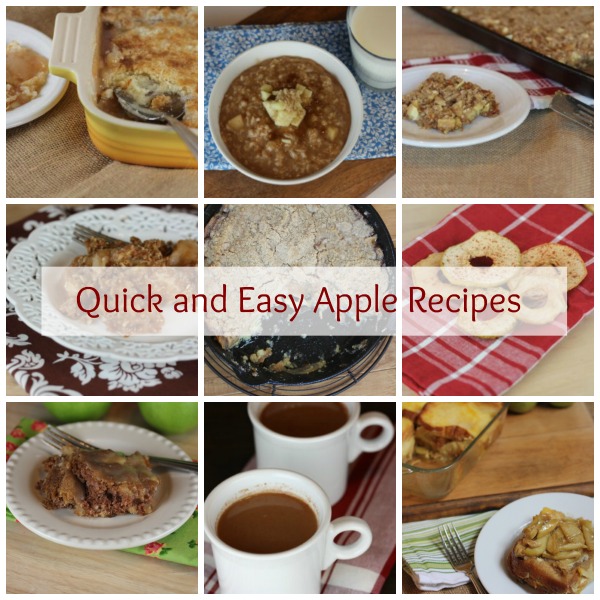 Quick and Easy Apple Recipes