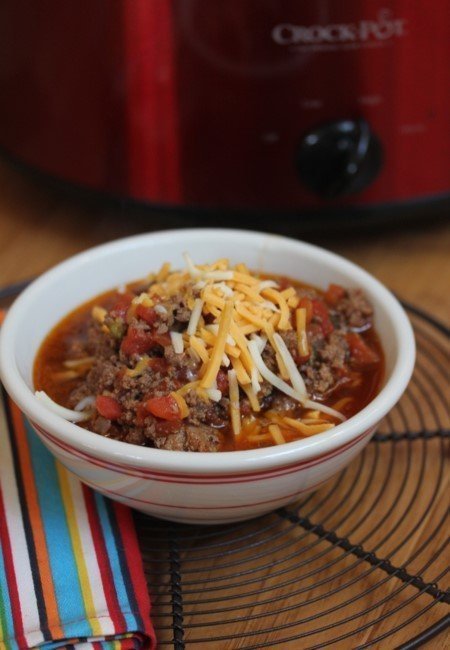 Slow Cooked Homemade Chili Without Beans Lynn S Kitchen Adventures