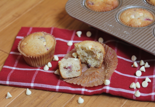 Gluten Free White Chocolate Raspberry Muffins_