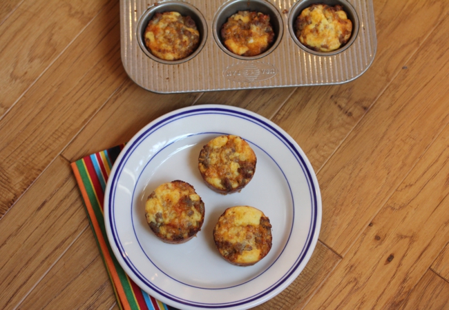 Incredibly Easy Breakfast Sausage Muffins