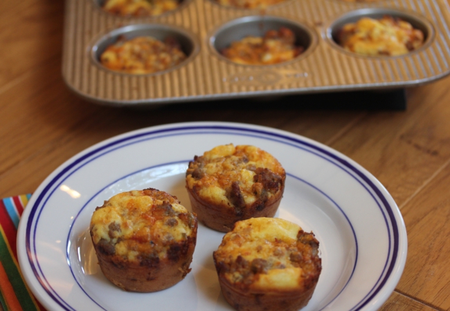 Incredibly-Easy Breakfast Sausage Muffins