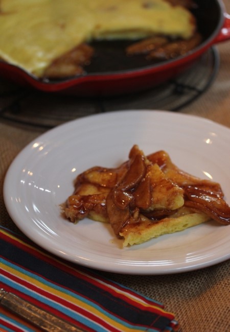 Oven Apple Pancake-