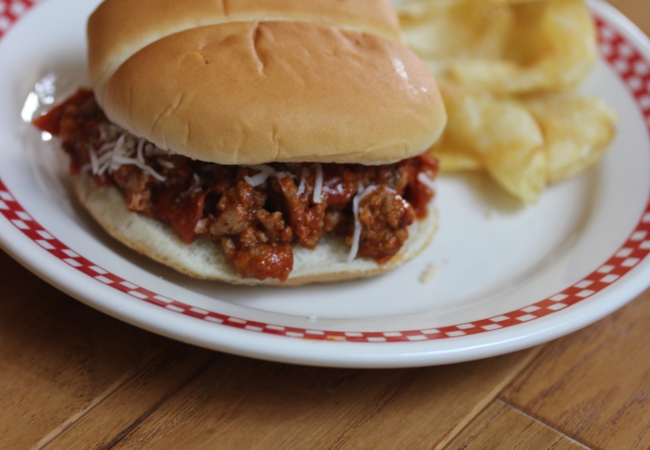 Pizza Sloppy Joes-