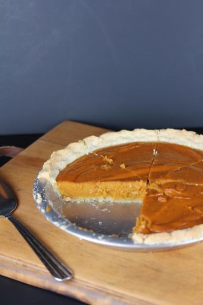 Dairy Free Pumpkin Pie_