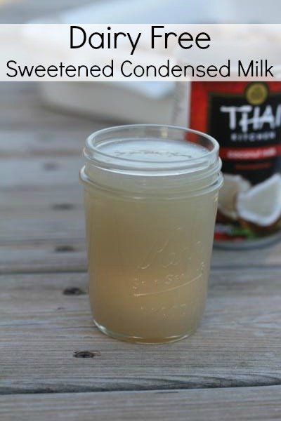 Dairy-Free Sweetened Condensed Milk