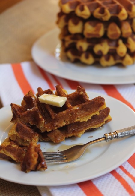 Easy Gluten-Free Pumpkin Waffles