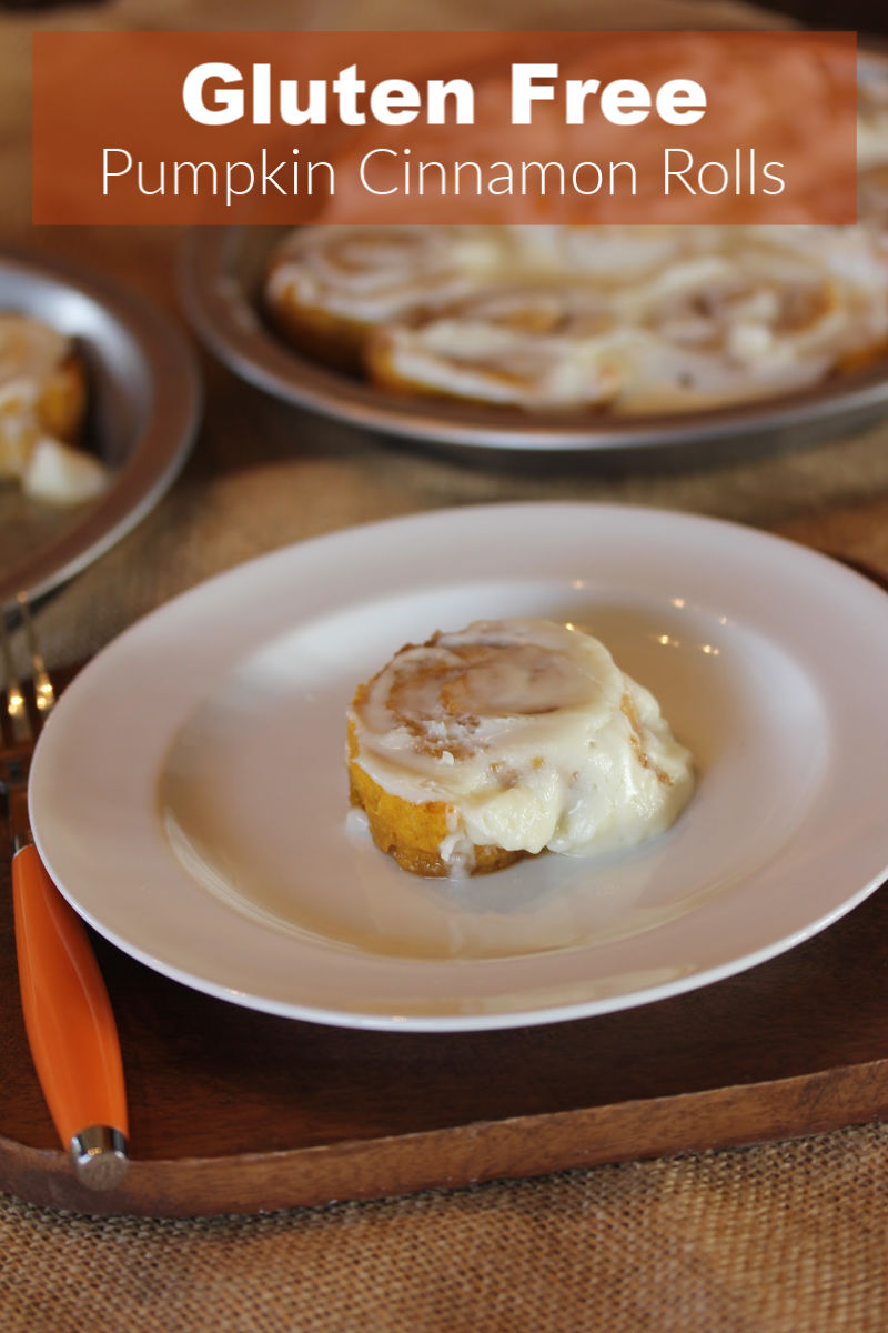 Gluten Free Pumpkin Cinnamon Rolls