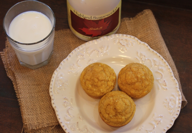 Pumpkin Pancake Muffins