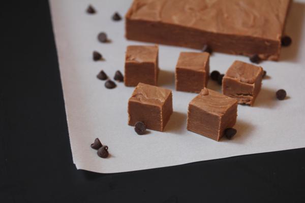 Peanut Butter Chocolate Fudge--