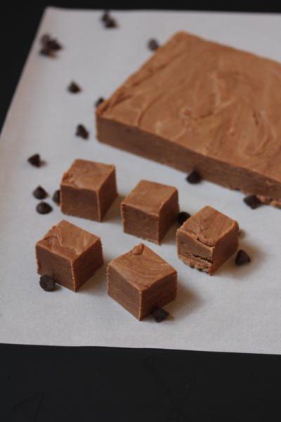 Peanut Butter Chocolate Fudge_