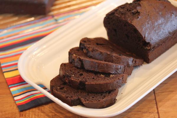 4 Ingredient Chocolate Banana Bread