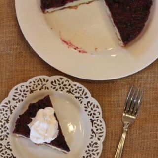 Blueberry Upside Down Cake