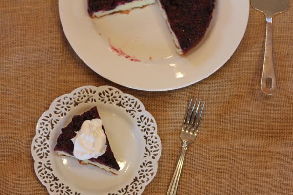 Blueberry Upside Down Cake