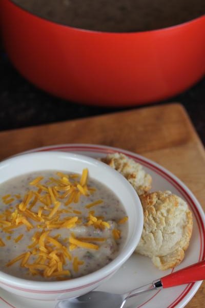 Cheeseburger Chowder-