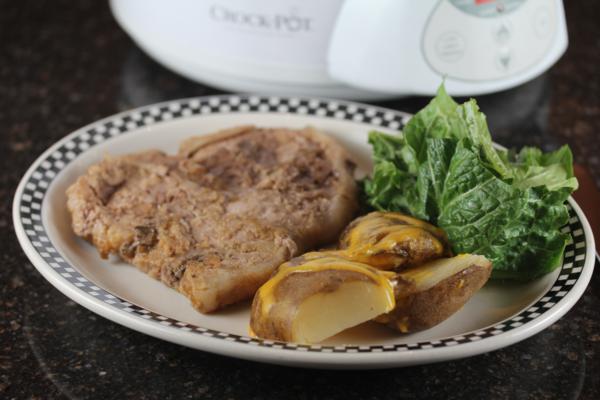 Cheesy Crock Pot Potatoes