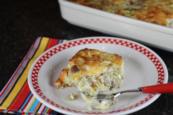 Egg and Chili Casserole-
