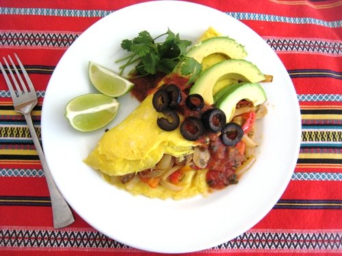 Fajita-Omelet