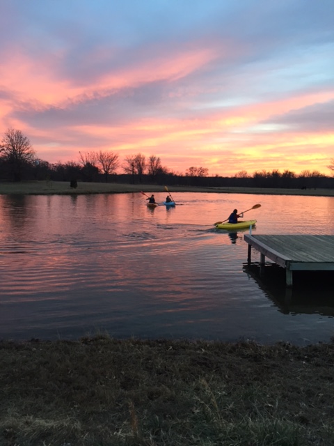 kayaking