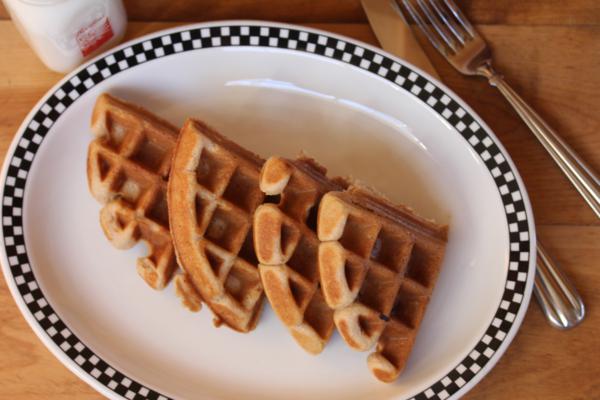 Gluten Free Brown Sugar Waffles-