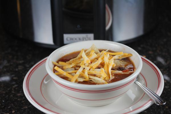 Slow Cooked CopyCat Chicken Tortilla Soup