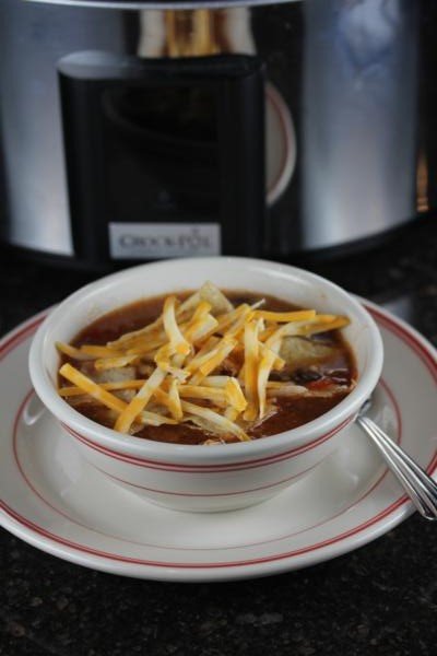 Slow Cooked Copycat Chicken Tortilla Soup-