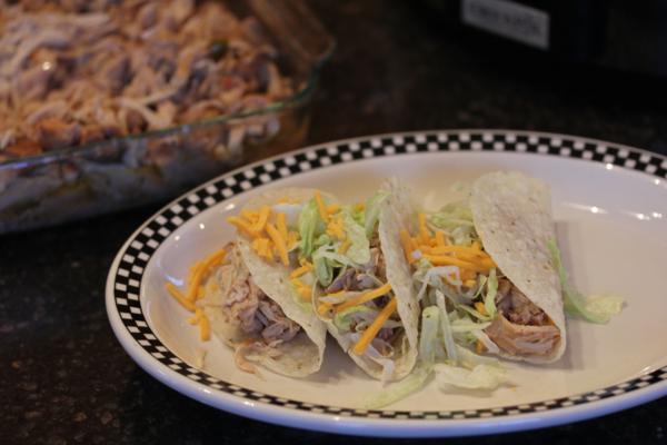 Crock Pot Chicken Carnitas