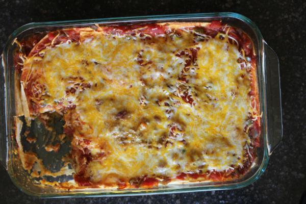 5 Ingredient Burrito Casserole