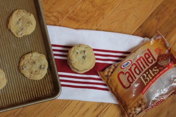 Chocolate Caramel Cookies