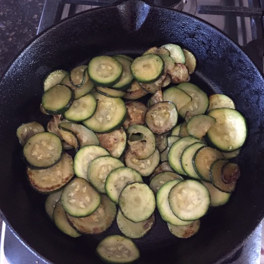 Fried Zucchini-