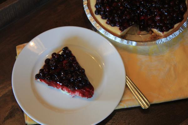 No Bake Lemon Blueberry Cheesecake Recipe