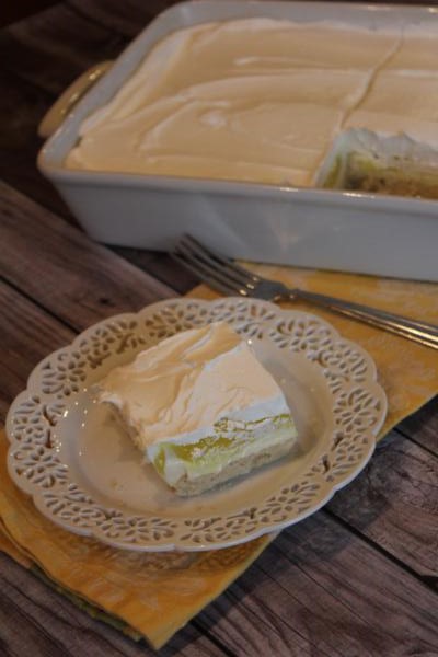 Creamy Lemon Dessert-