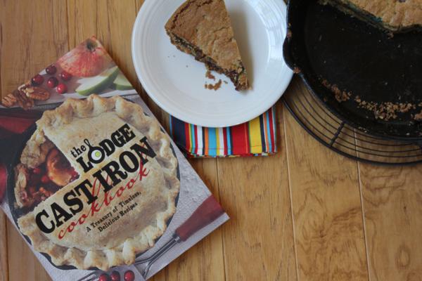 Giant Cookie In a Cast Iron Skillet__