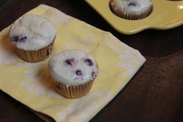 Gluten Free Lemon Blueberry Muffins