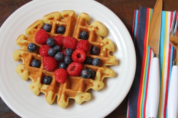 Light and Fluffy Dairy Free Waffles___