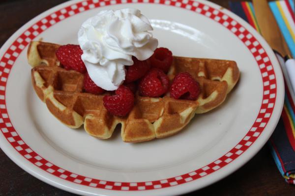 Light and Fluffy Waffles___