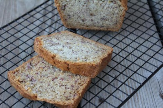 Gluten Free Dairy Free Banana Bread