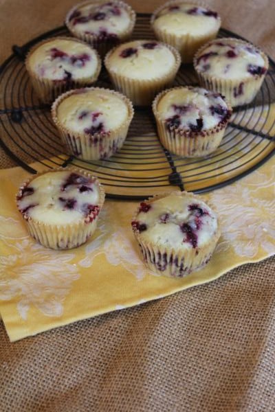 Lemon Blueberry Muffins-