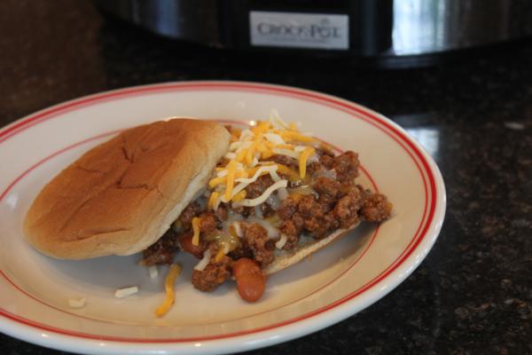 Slow Cooked Taco Sloppy Joes-