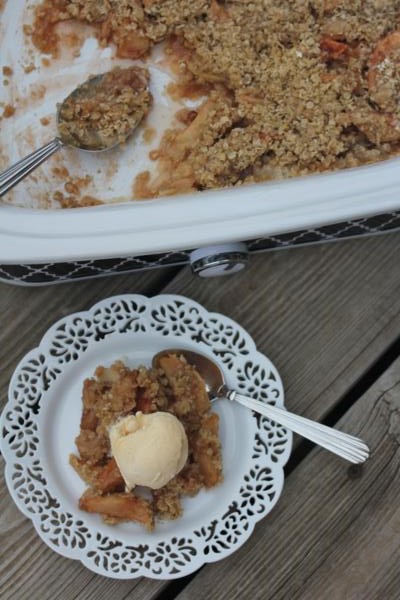 Crock Pot Apple Crisp_