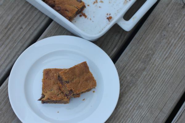 Flourless-Peanut Butter Bars