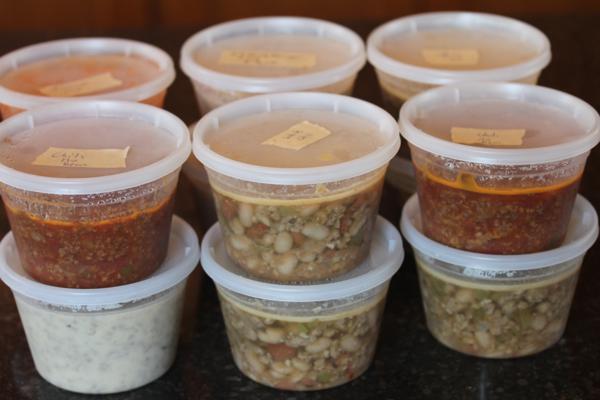 Freezer Cooking Soups